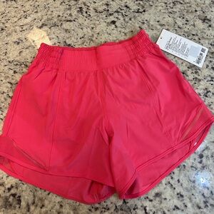 Lululemon Hotty Hot high rise lined shorts size 4
